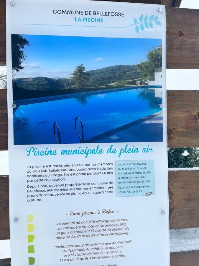 Gite De Montagne -Bellefosse Alsace Dış mekan fotoğraf